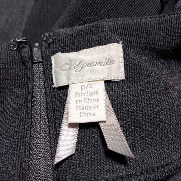 Dynamite black mini bandage dress - sz S - Picture 3 of 3